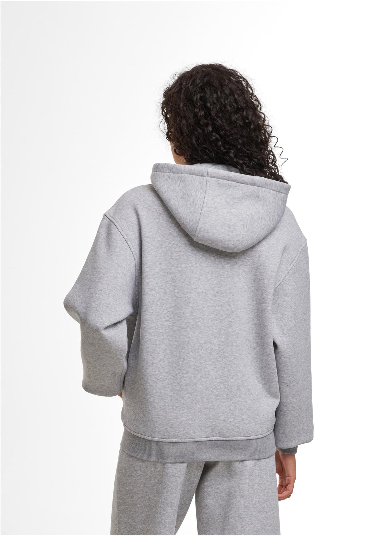 Ladies Loose Fit Zip Hoody - workoutbrands.com