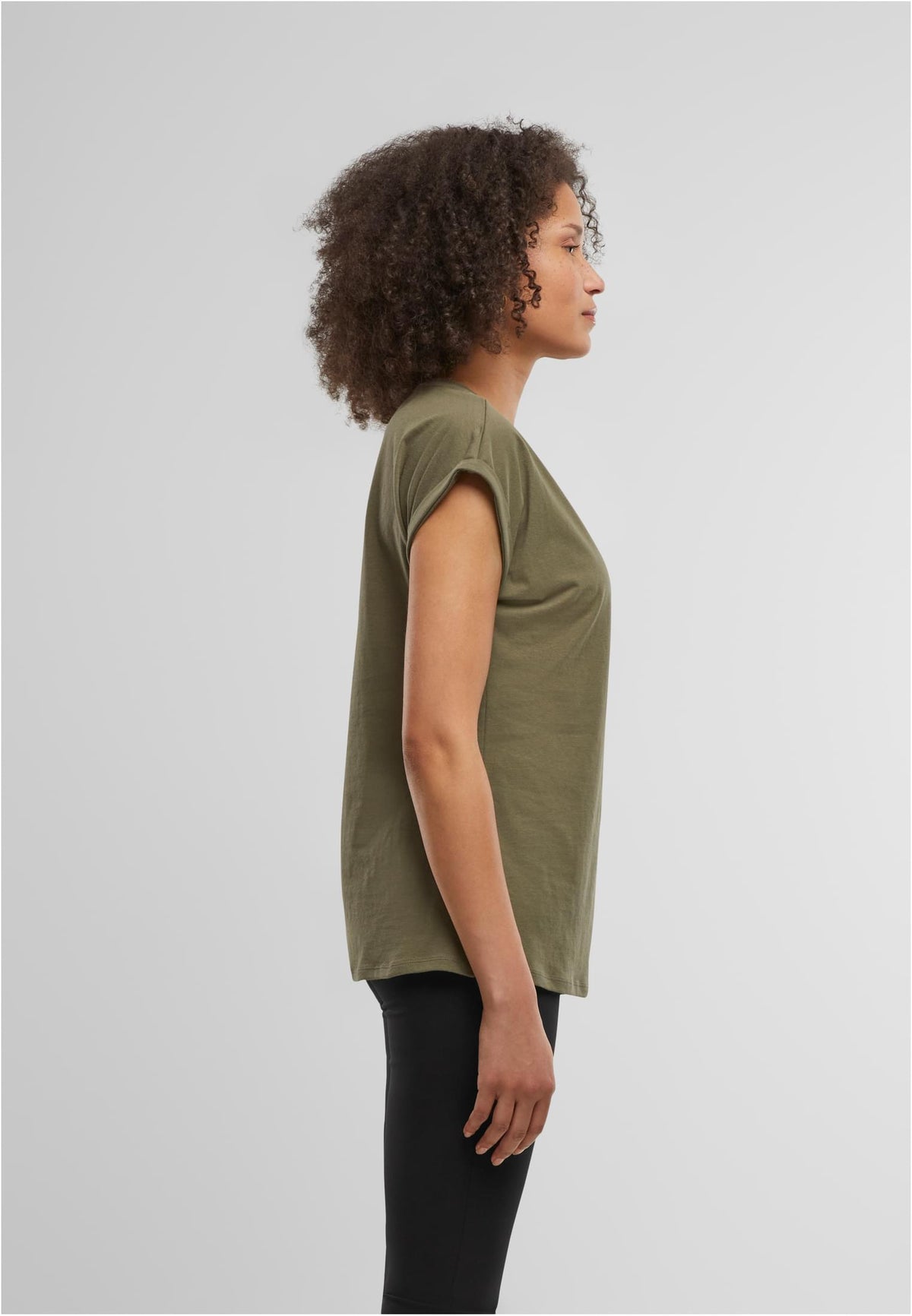 Ladies Regular Extended Shoulder Tee - workoutbrands.com