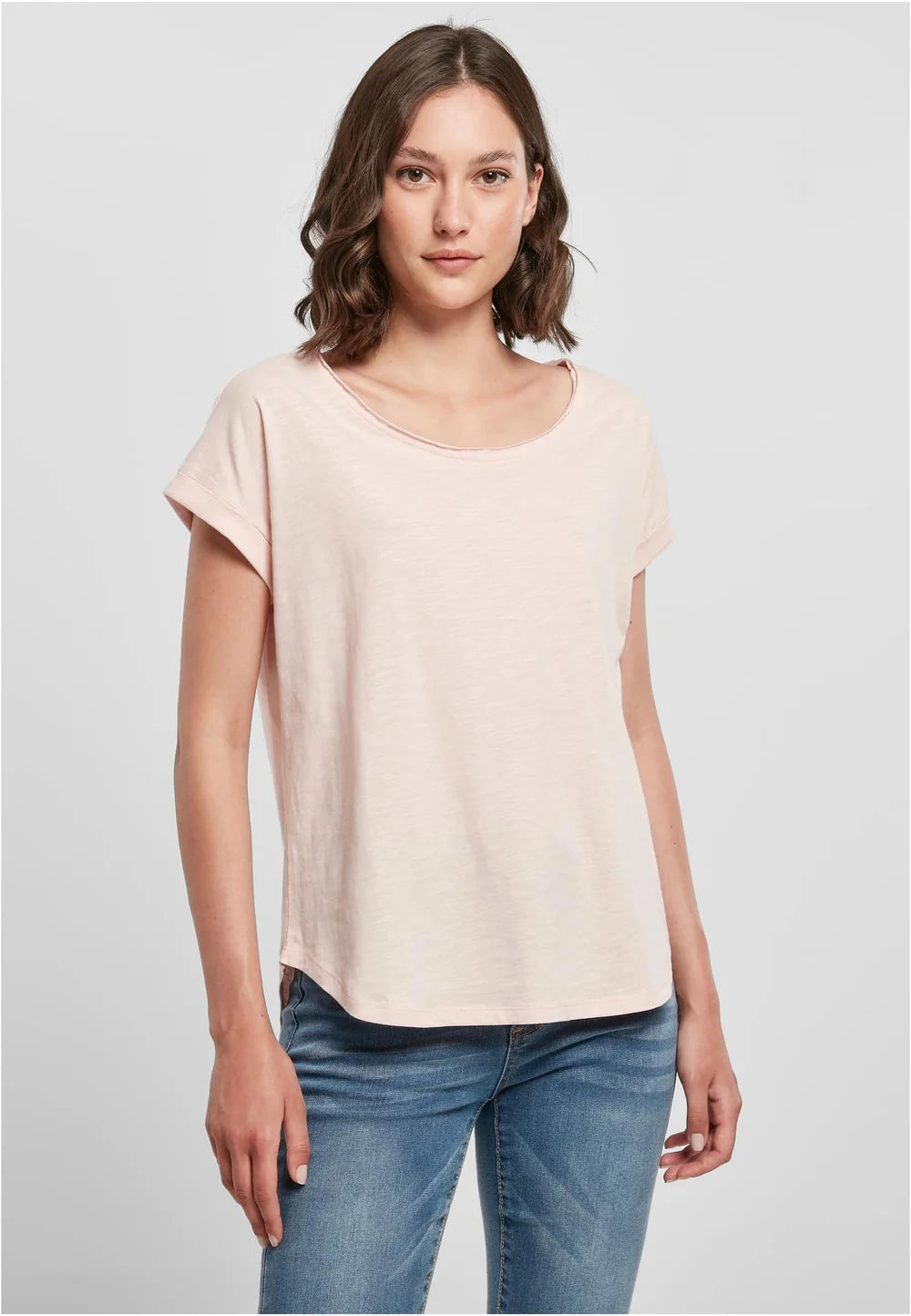 Ladies Long Slub Tee - 5 Pack - workoutbrands.com