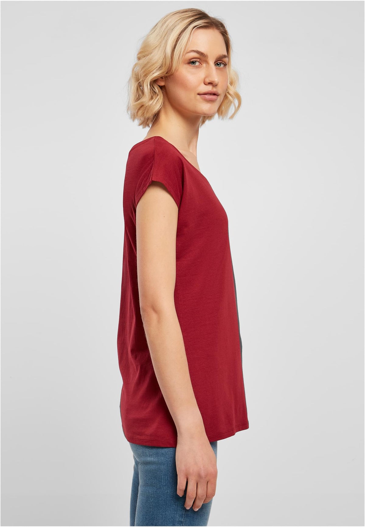 Ladies Wide Neck Tee - workoutbrands.com