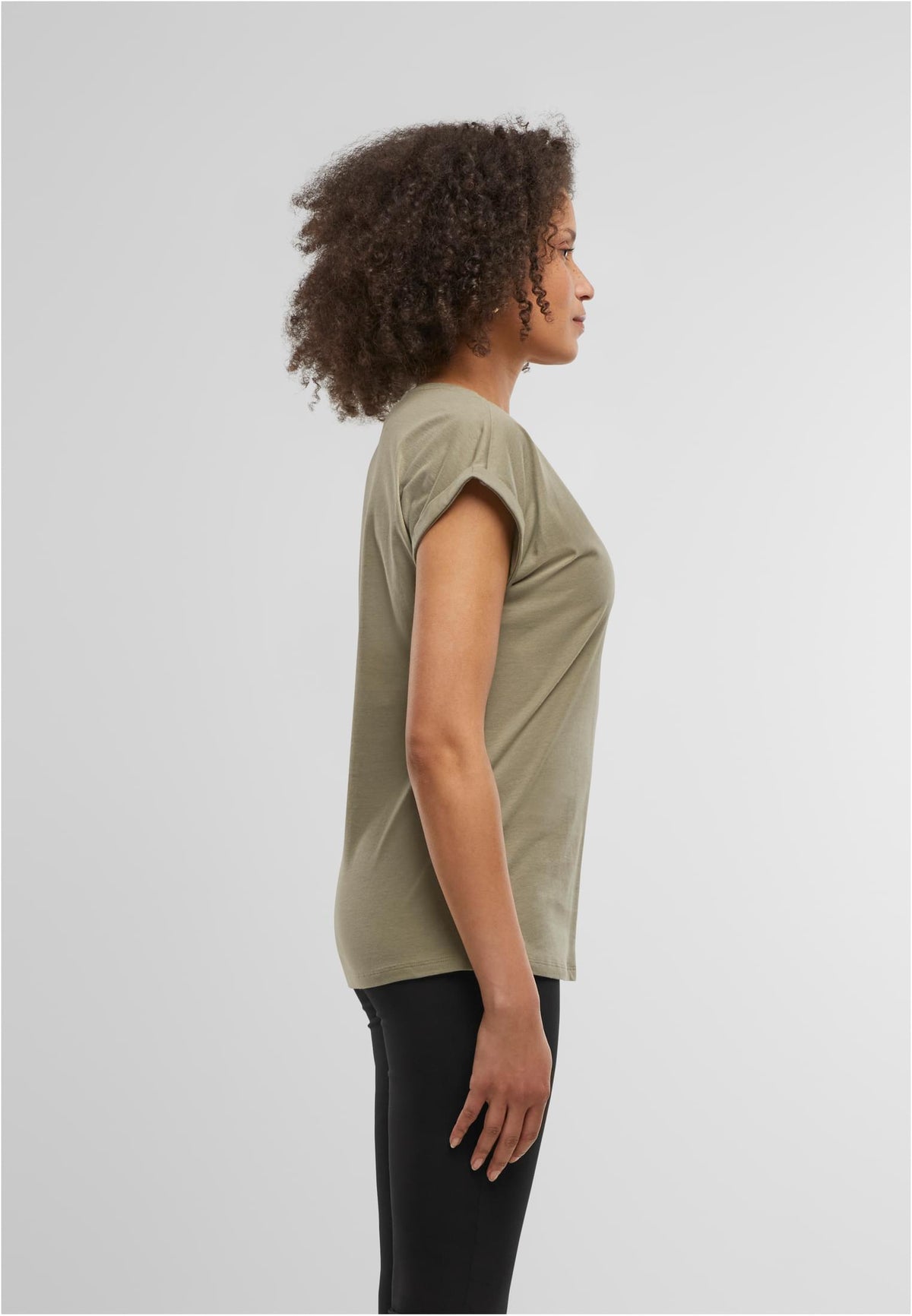 Ladies Regular Extended Shoulder Tee - workoutbrands.com