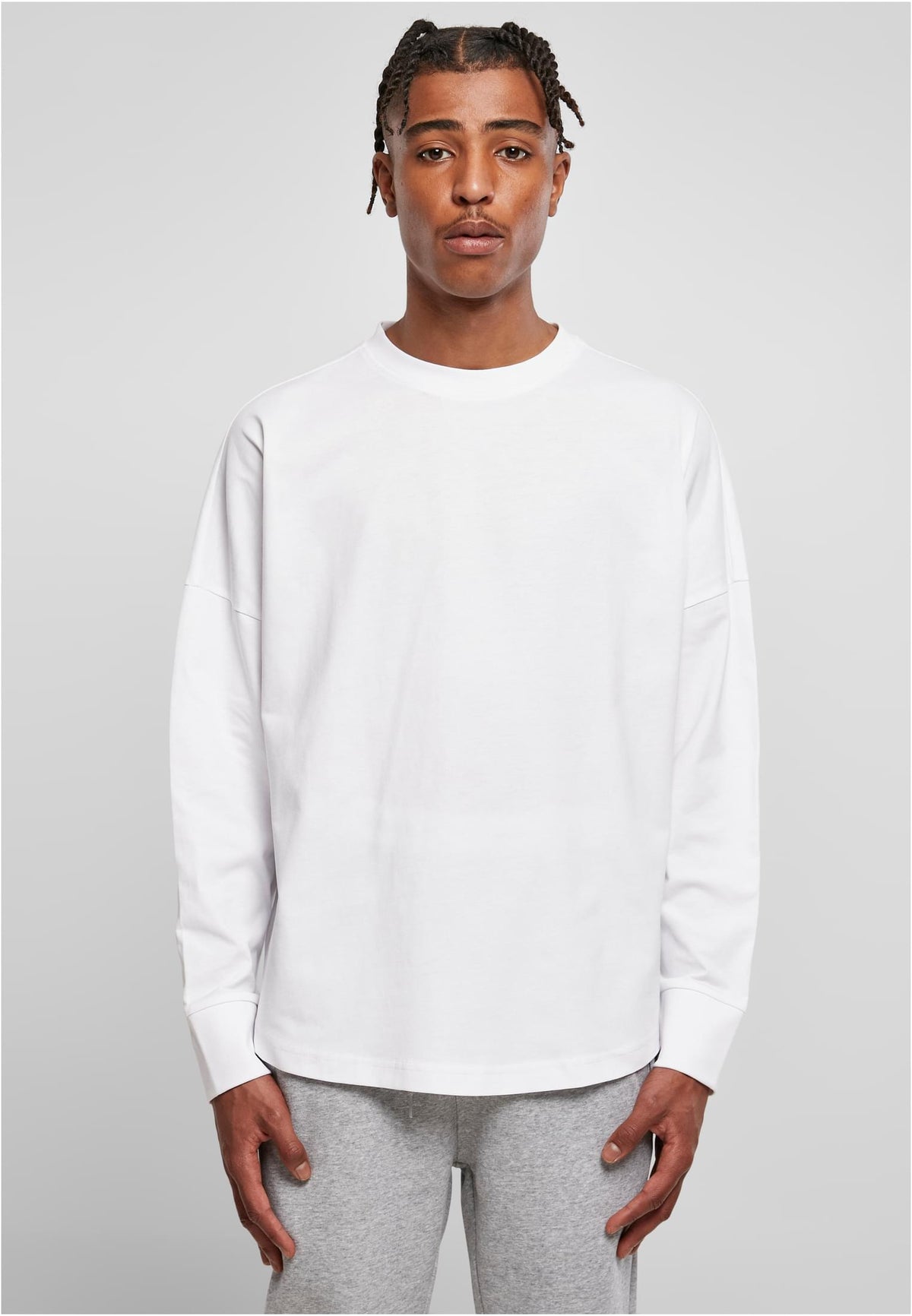 Oversized Cut On Sleeve Longsleeve - workoutbrands.com