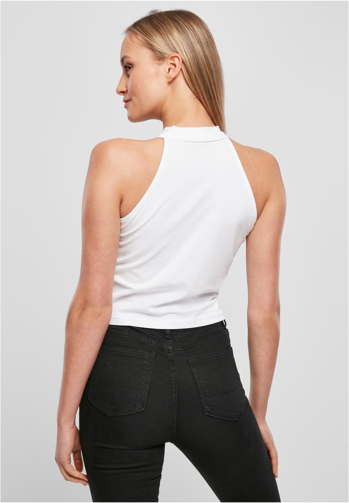 Ladies Turtleneck Short Top - workoutbrands.com