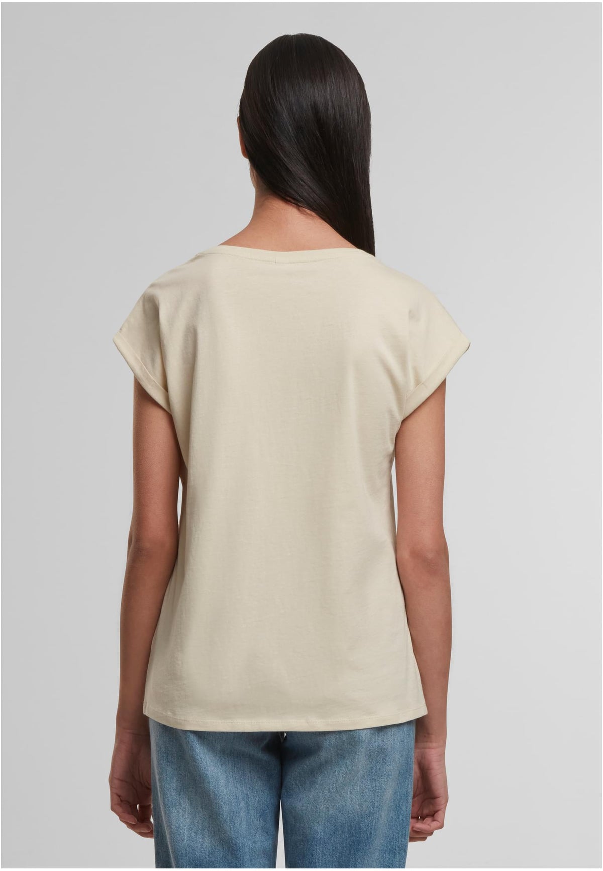 Ladies Regular Extended Shoulder Tee - workoutbrands.com