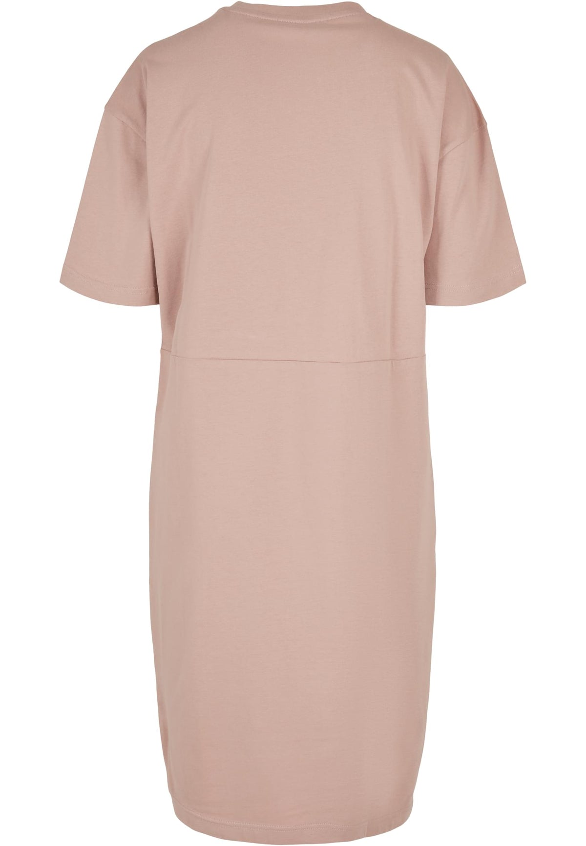 Ladies Essentials Oversized Slit Tee Dress - workoutbrands.com