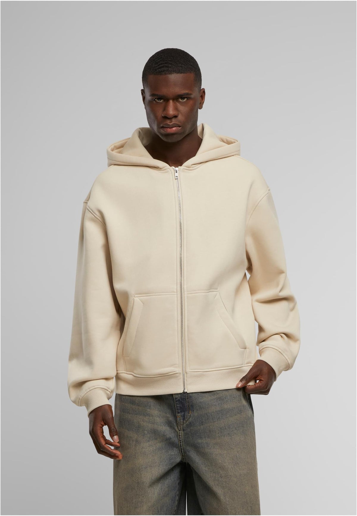 Oversized Zip Hoody - workoutbrands.com