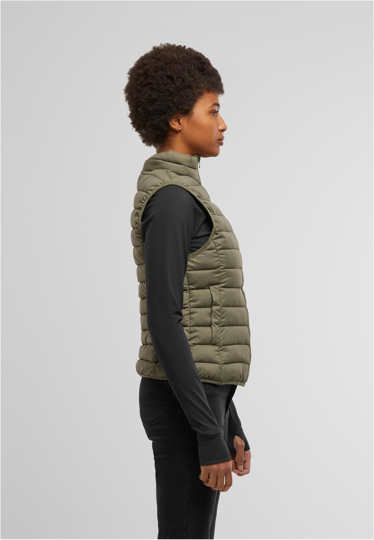 Ladies Light Puffer Vest - workoutbrands.com