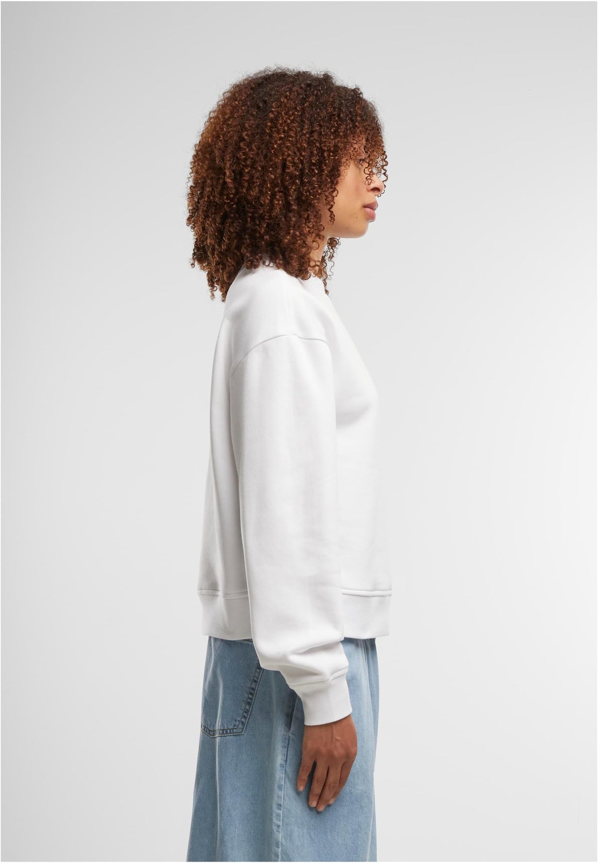 Ladies Oversized Crewneck - workoutbrands.com
