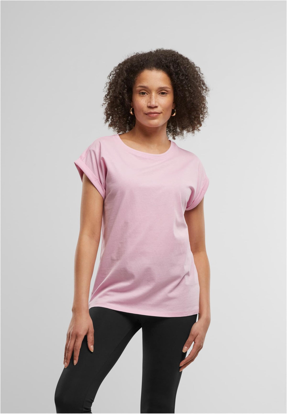 Ladies Regular Extended Shoulder Tee - workoutbrands.com