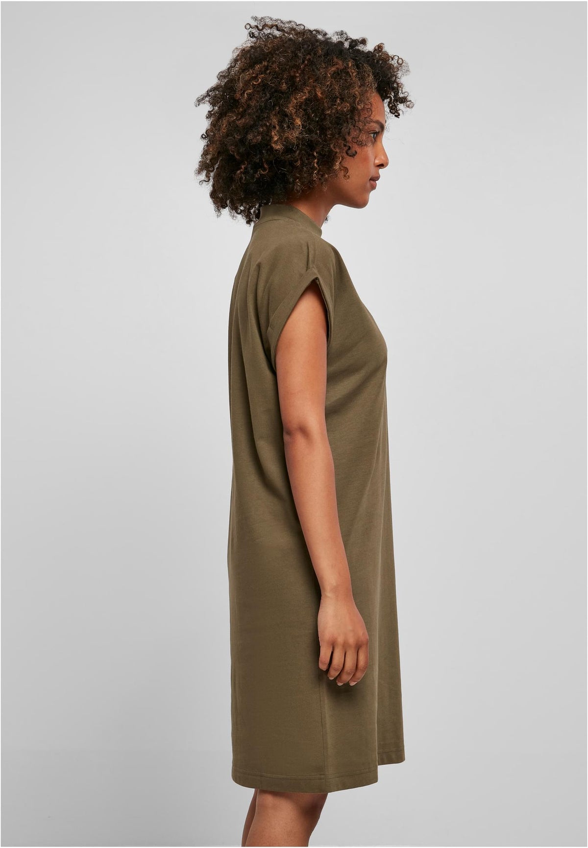Ladies Turtle Extended Shoulder Dress - workoutbrands.com