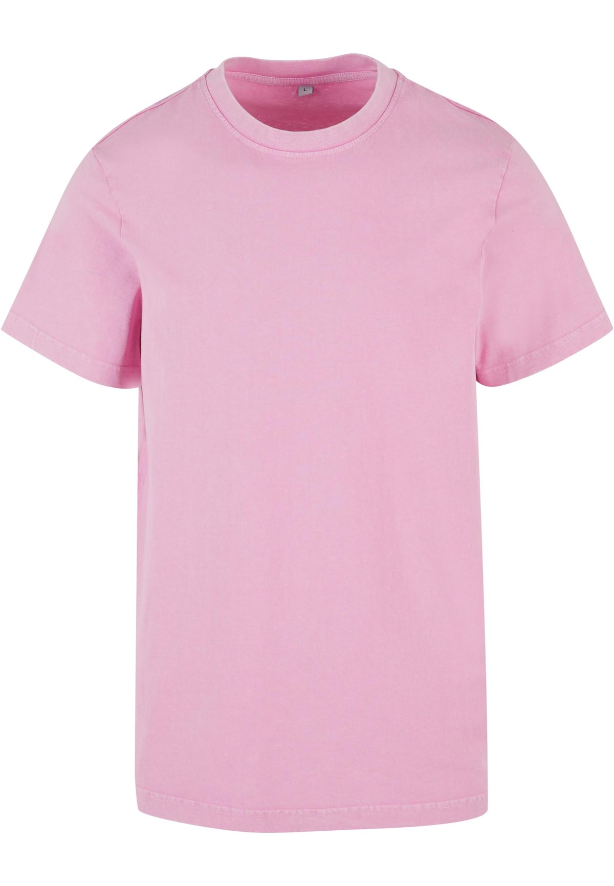 Acid Washed Round Neck Tee - workoutbrands.com