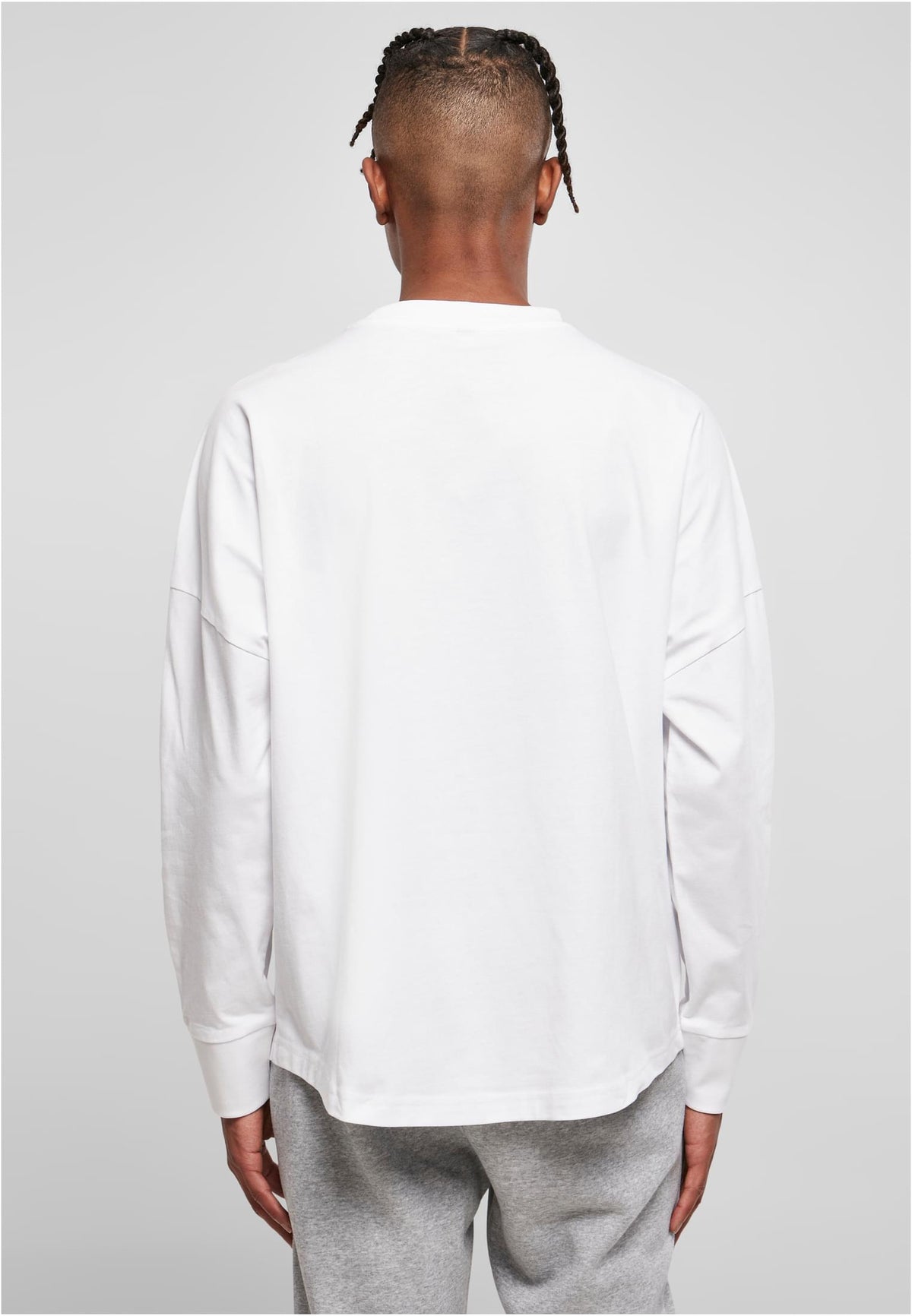 Oversized Cut On Sleeve Longsleeve - workoutbrands.com