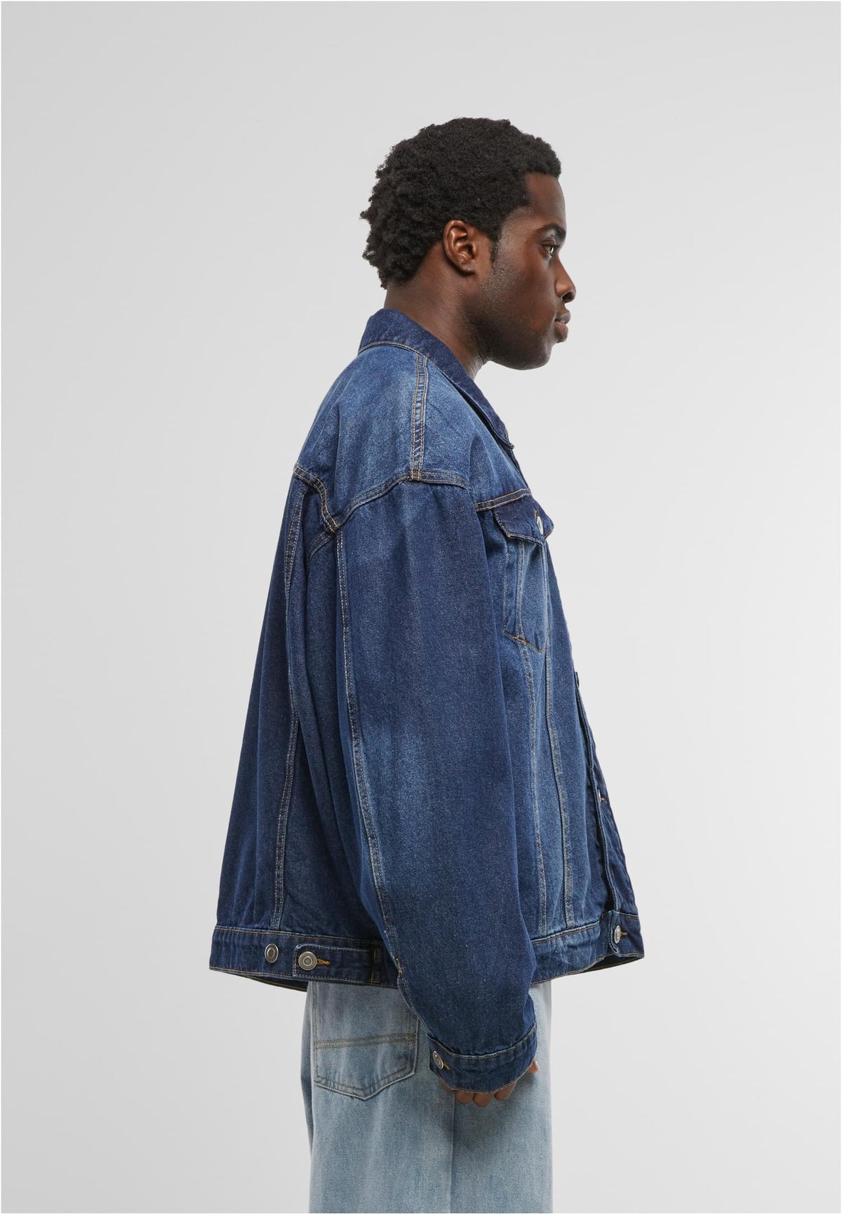 Heavy Ounce Boxy Denim Jacket - workoutbrands.com