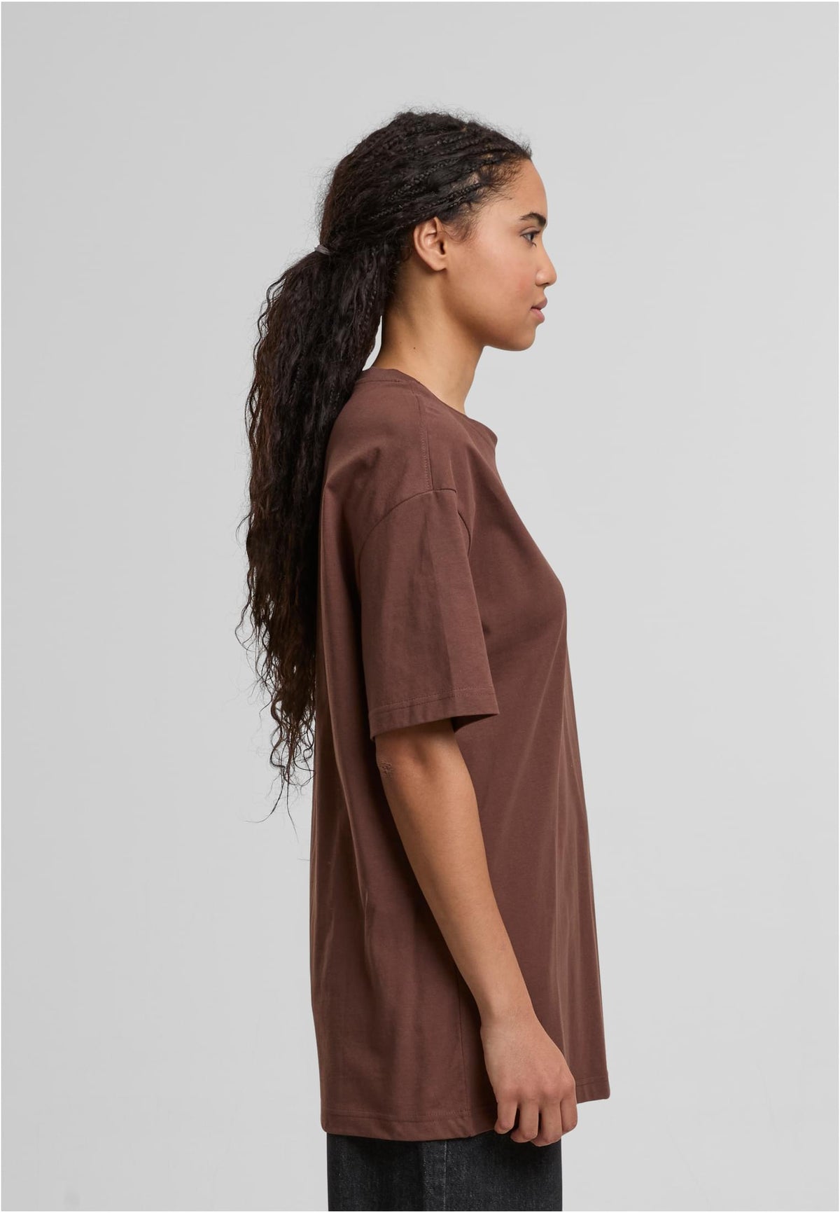 Ladies Oversized Boyfriend Tee - workoutbrands.com