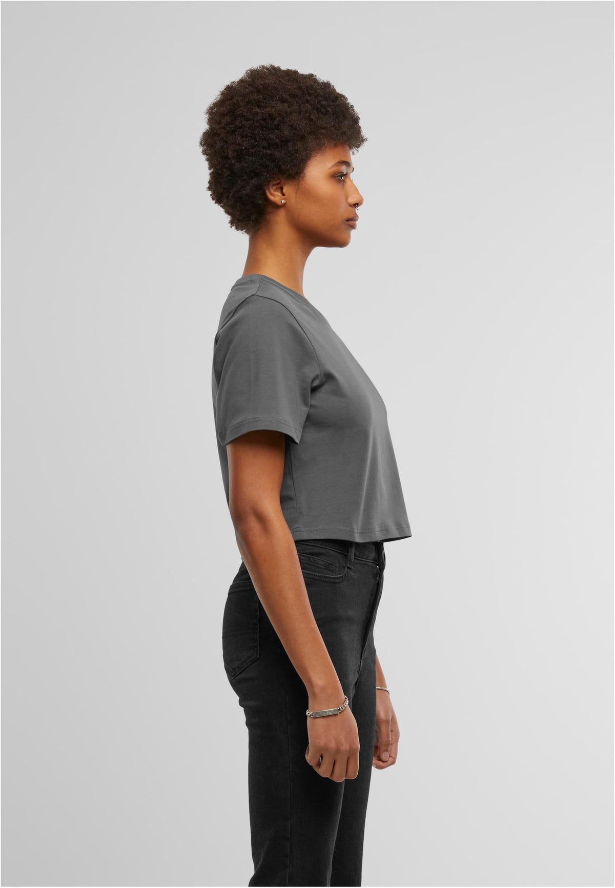 Ladies Cropped Tee - workoutbrands.com