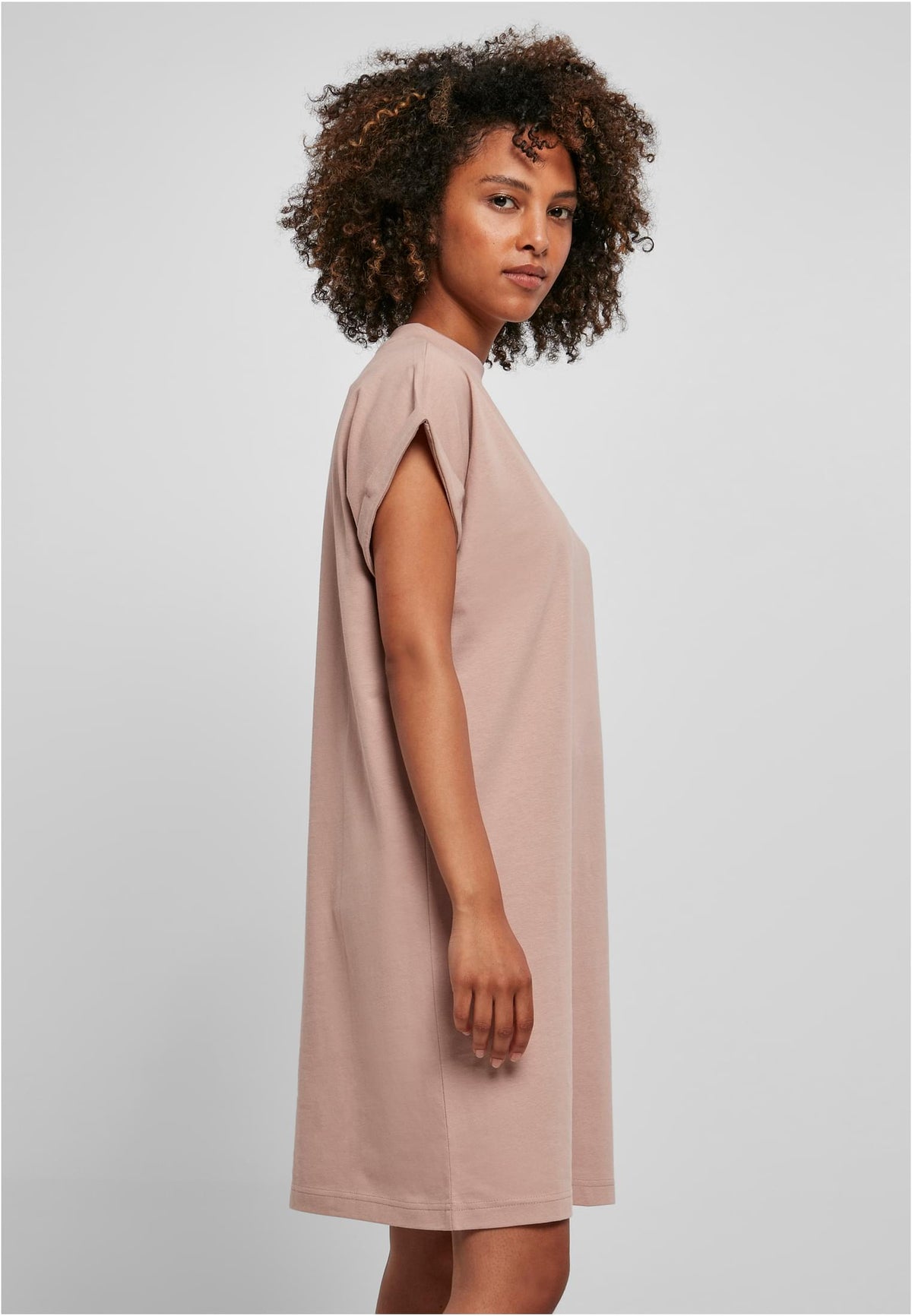 Ladies Turtle Extended Shoulder Dress - workoutbrands.com