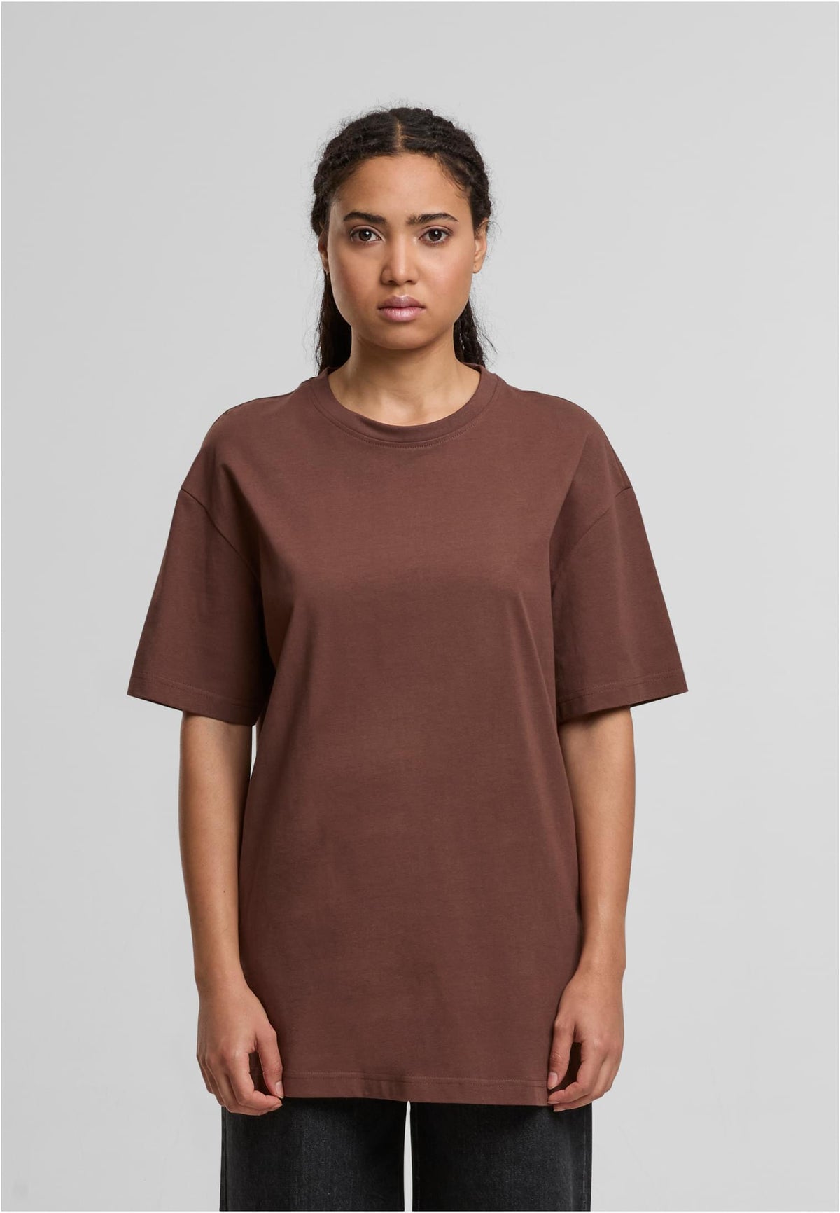 Ladies Oversized Boyfriend Tee - workoutbrands.com
