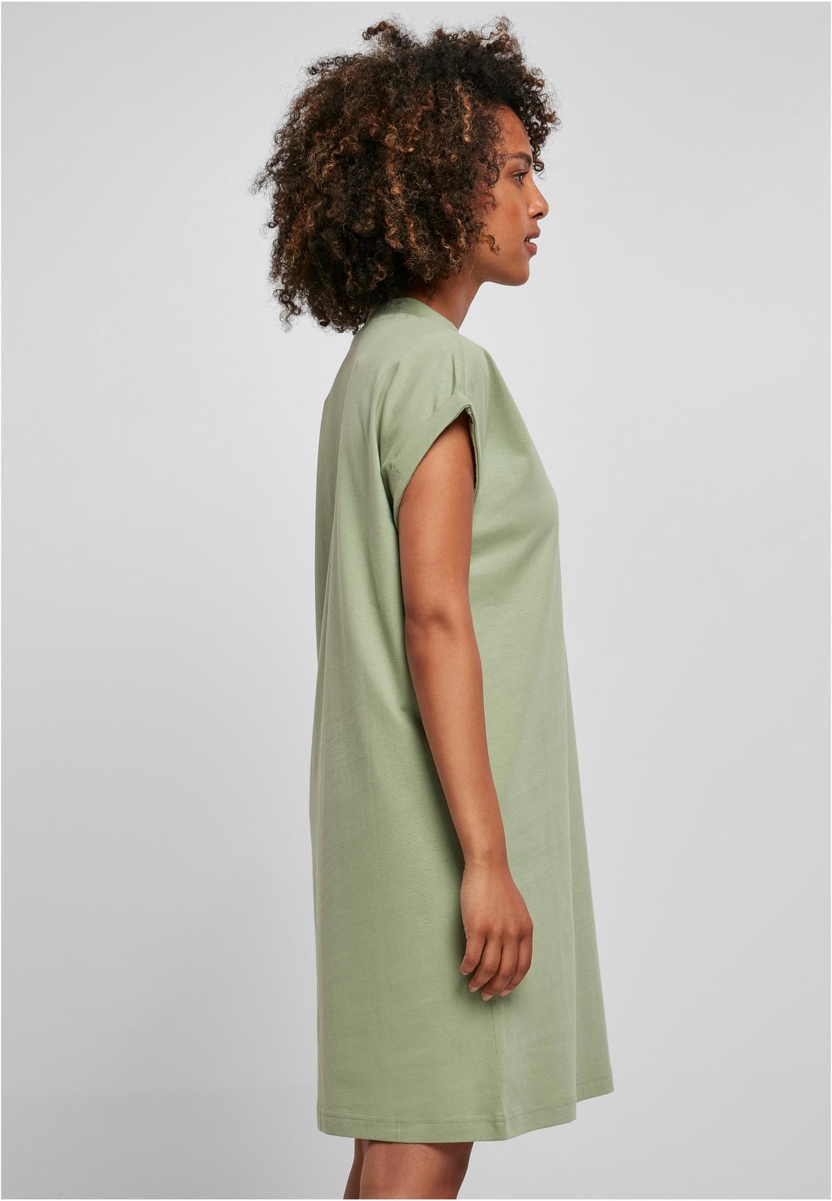 Ladies Turtle Extended Shoulder Dress - workoutbrands.com