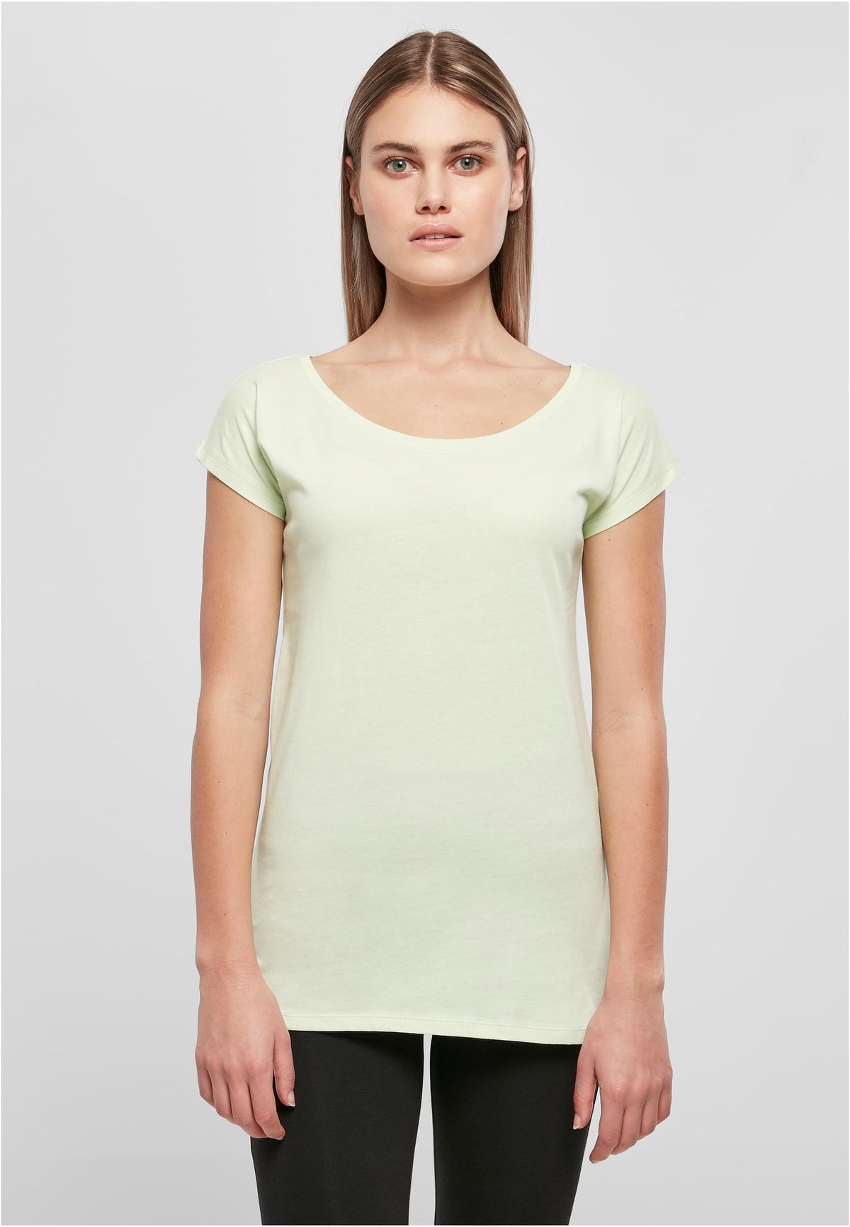 Ladies Wide Neck Tee - workoutbrands.com
