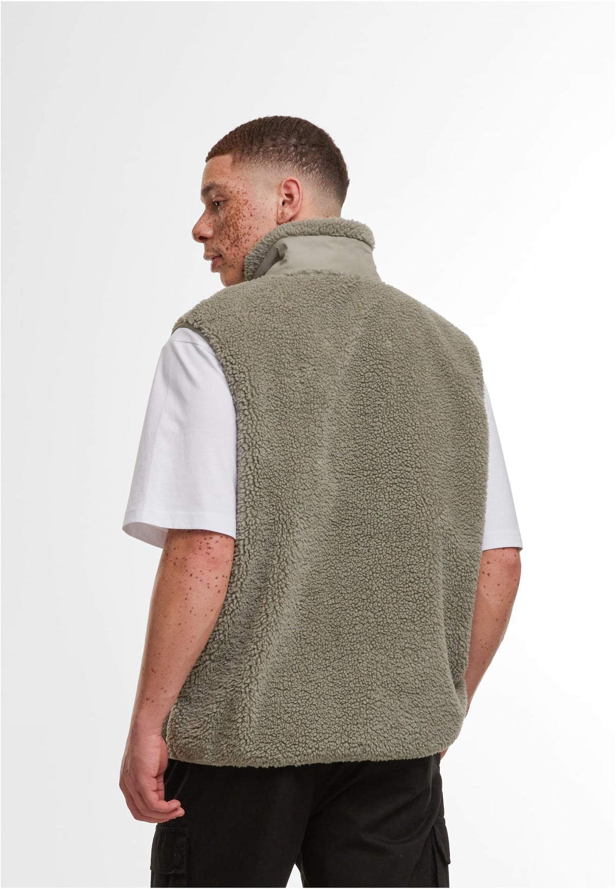 Bonded Sherpa Vest - workoutbrands.com