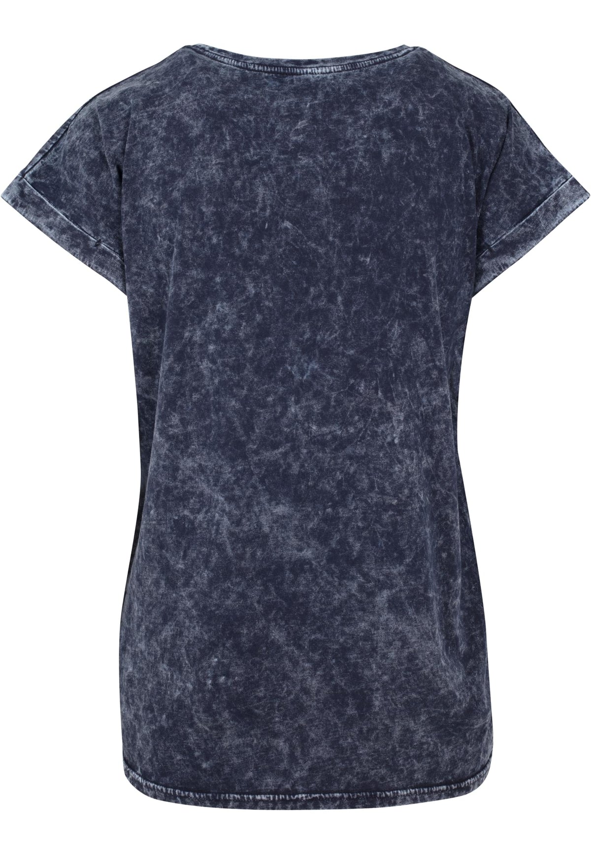 Ladies Acid Washed Extended Shoulder Tee - workoutbrands.com
