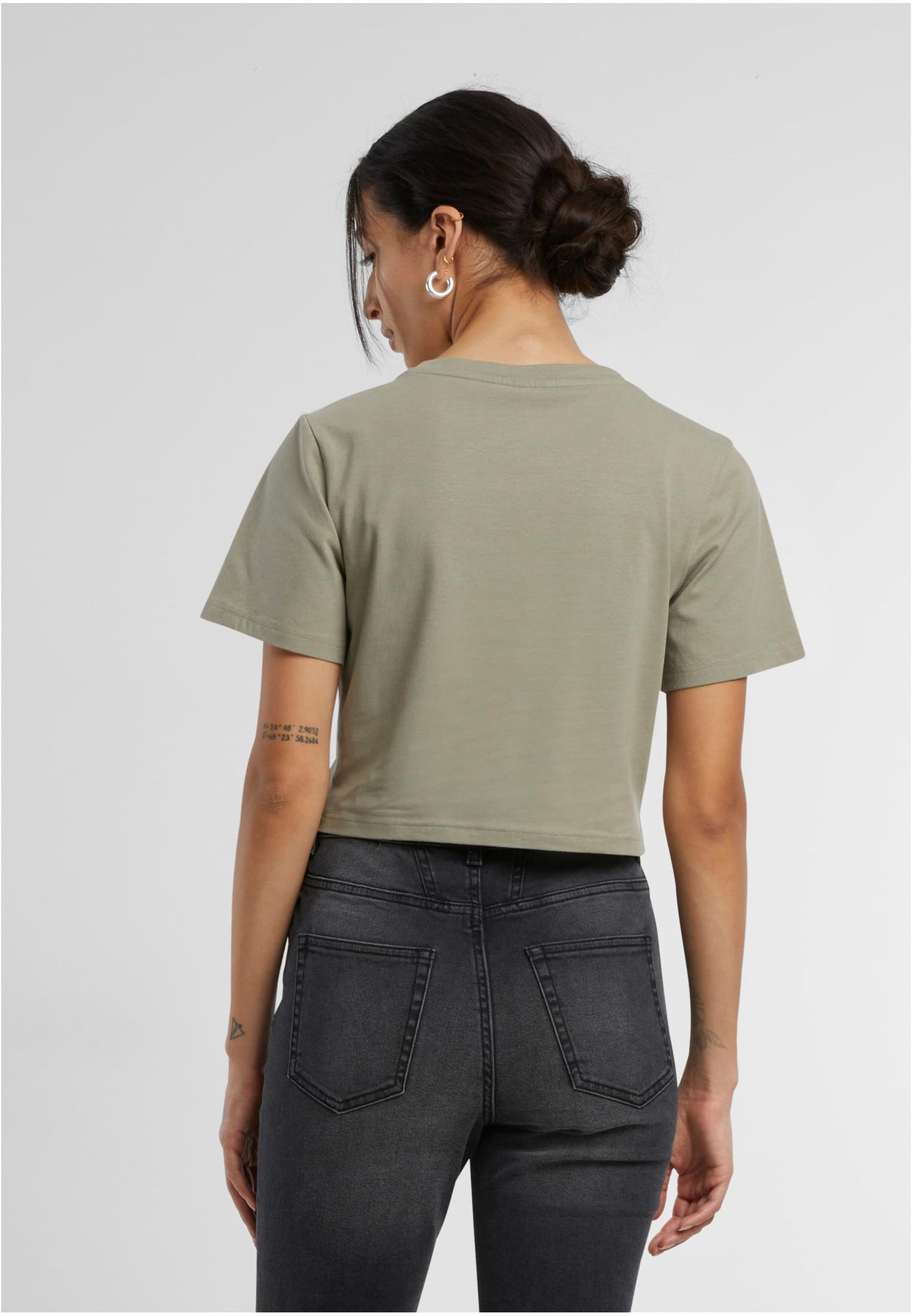 Ladies Cropped Tee - workoutbrands.com