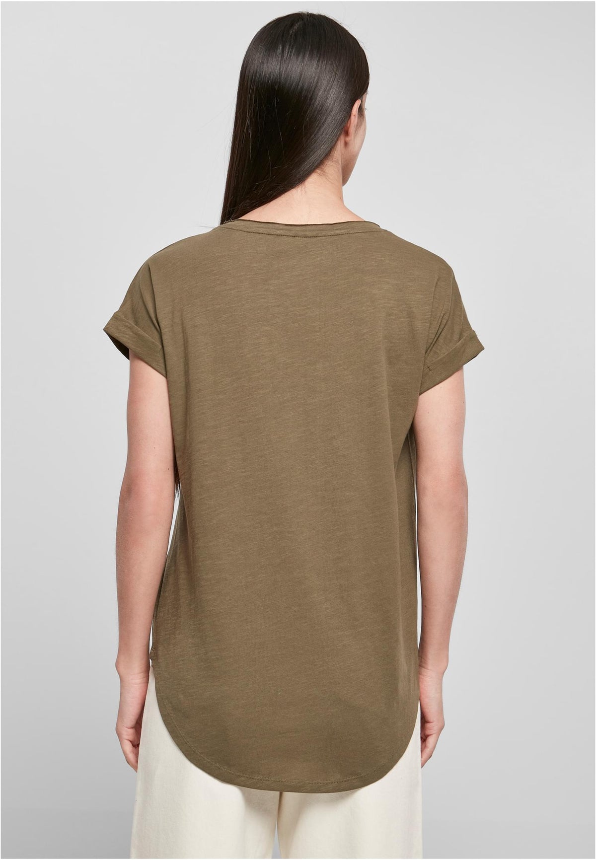 Ladies Long Slub Tee - workoutbrands.com