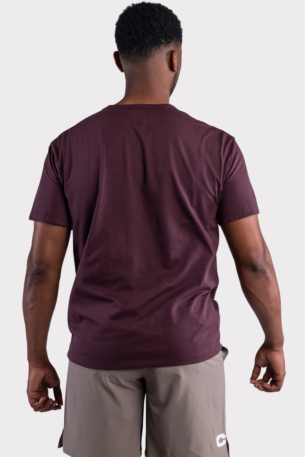 CLN Rick T-Shirt - Mørk vinrød  