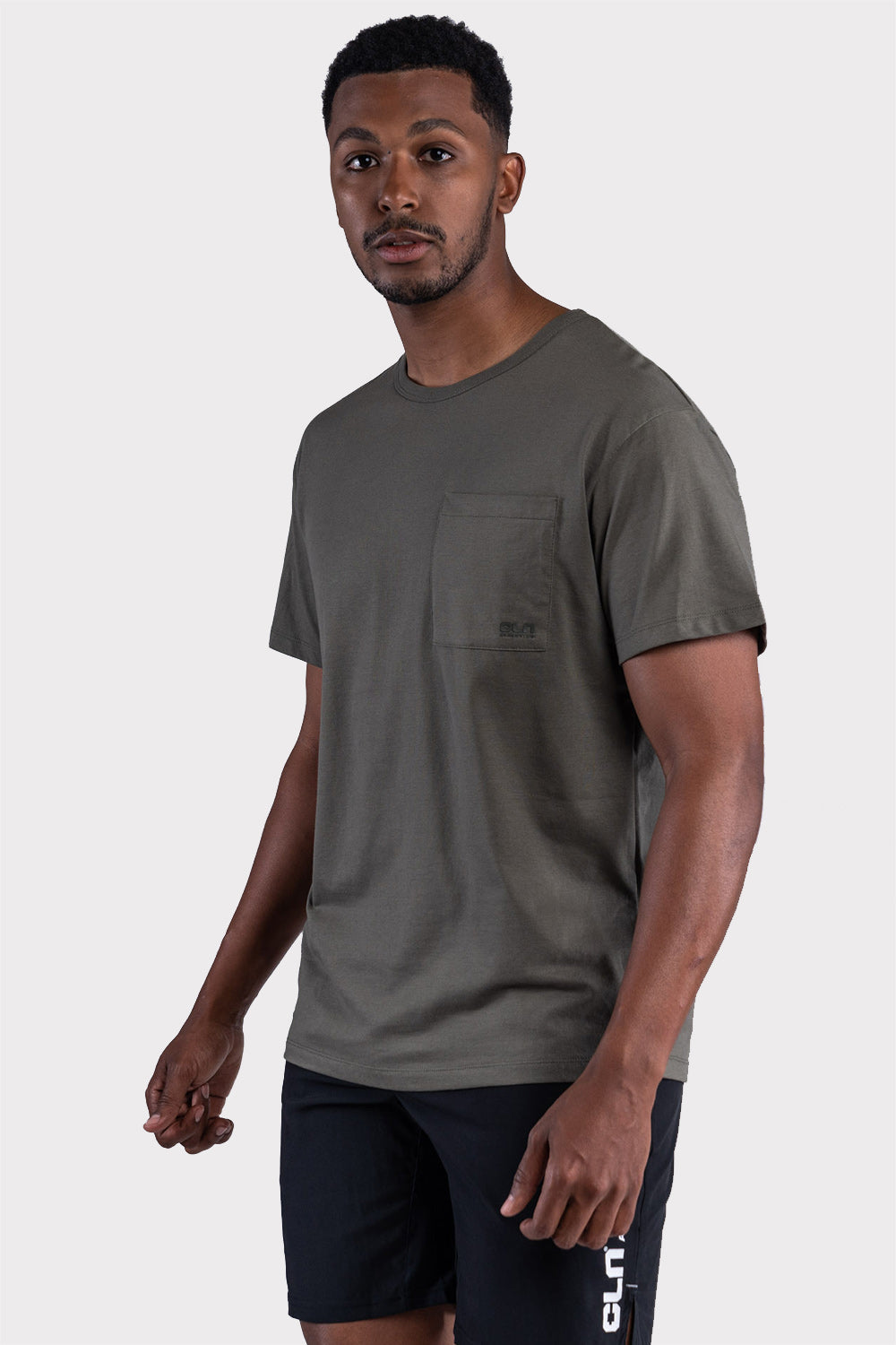 CLN Rick T-Shirt - Zatuchlý olivový