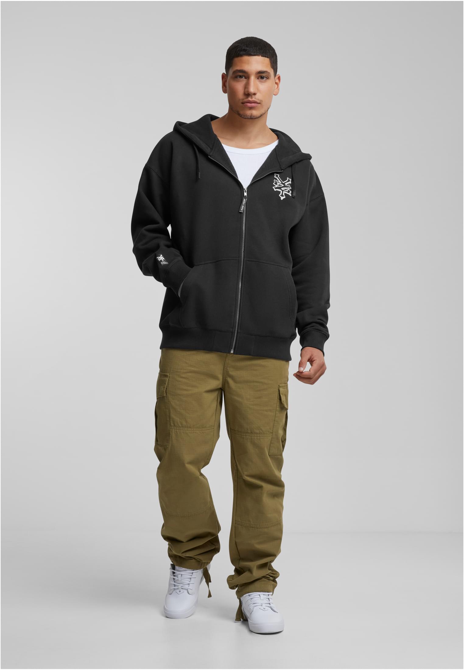 ZY Skeleton Zip Hoodie