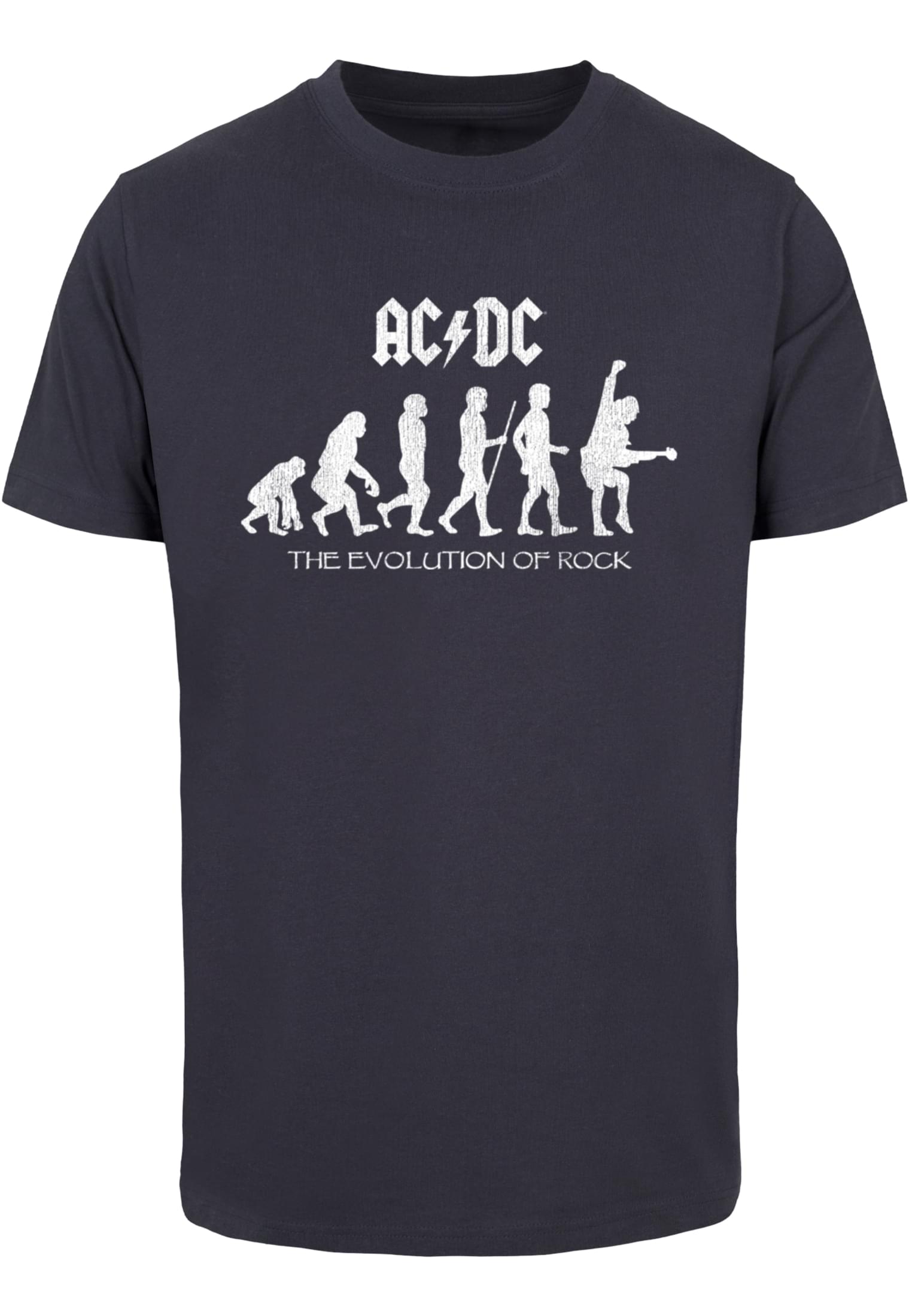 ACDC - Evolution Of Rock T-Shirt bottlegreen XXL - workoutbrands.com