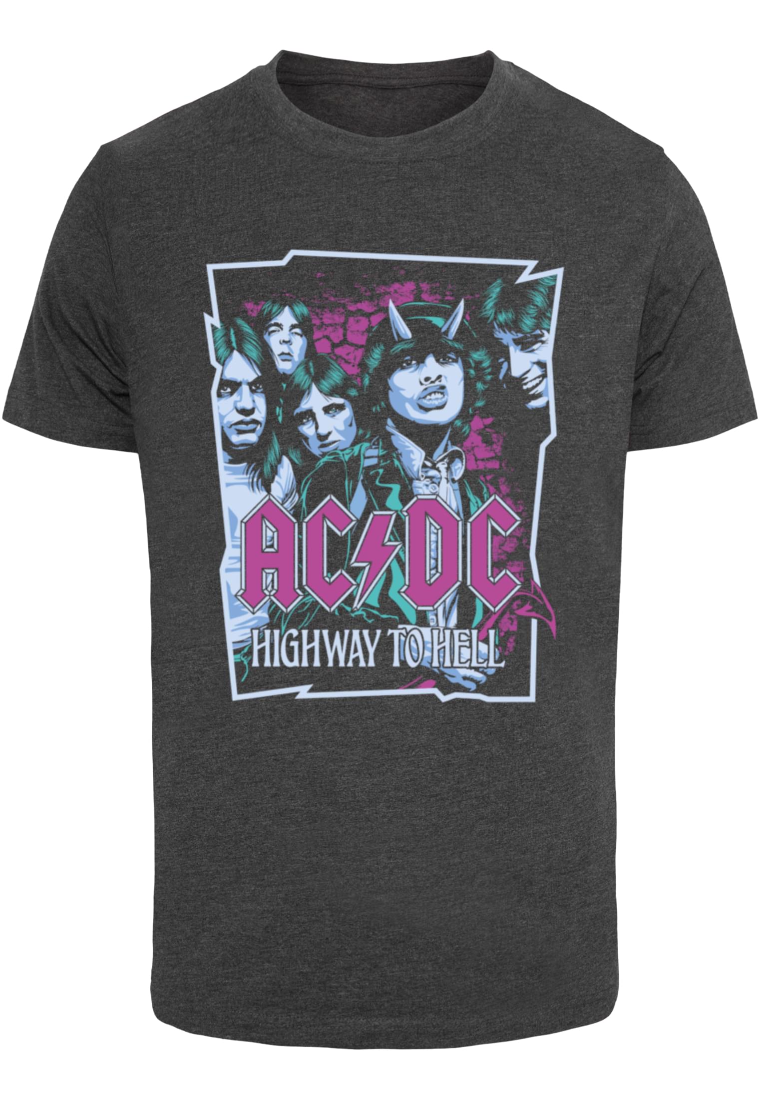 ACDC - Higway to Hell T-Shirt light navy XXL - workoutbrands.com