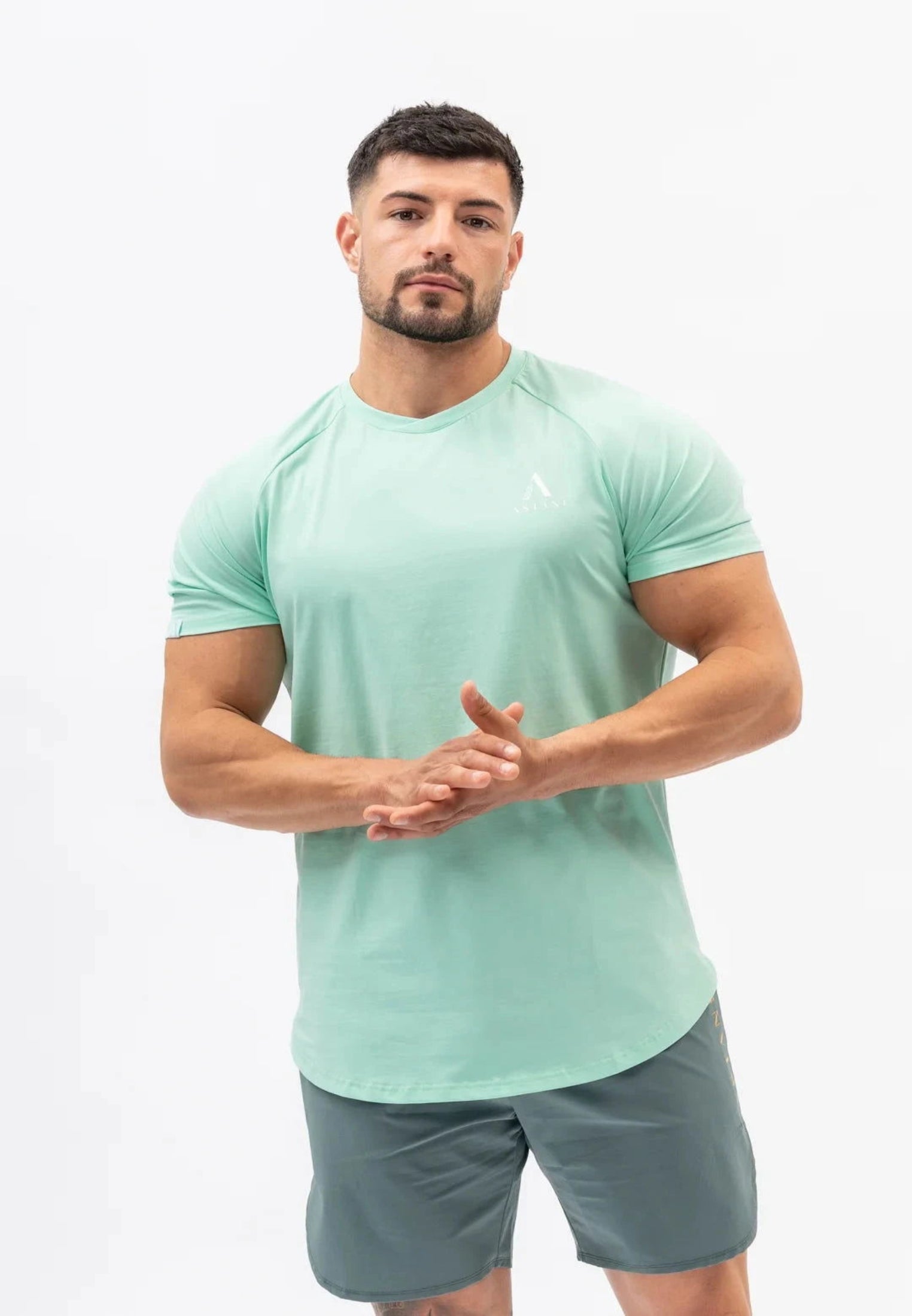 A CODE T-Shirt - Mint - workoutbrands.com