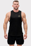 A Meta Tank Top - črn