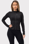 A SLEEK Zip Jacket - Nera