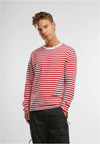 B Jerseyshirt Stripe Longsleeve RED L
