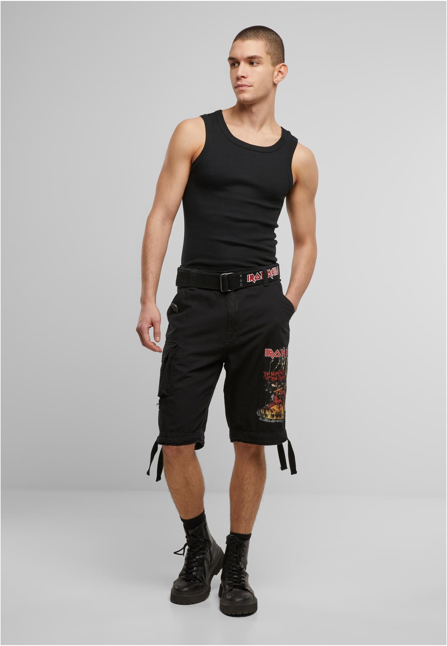 B Iron Maiden Savage Shorts The Number of The Beast