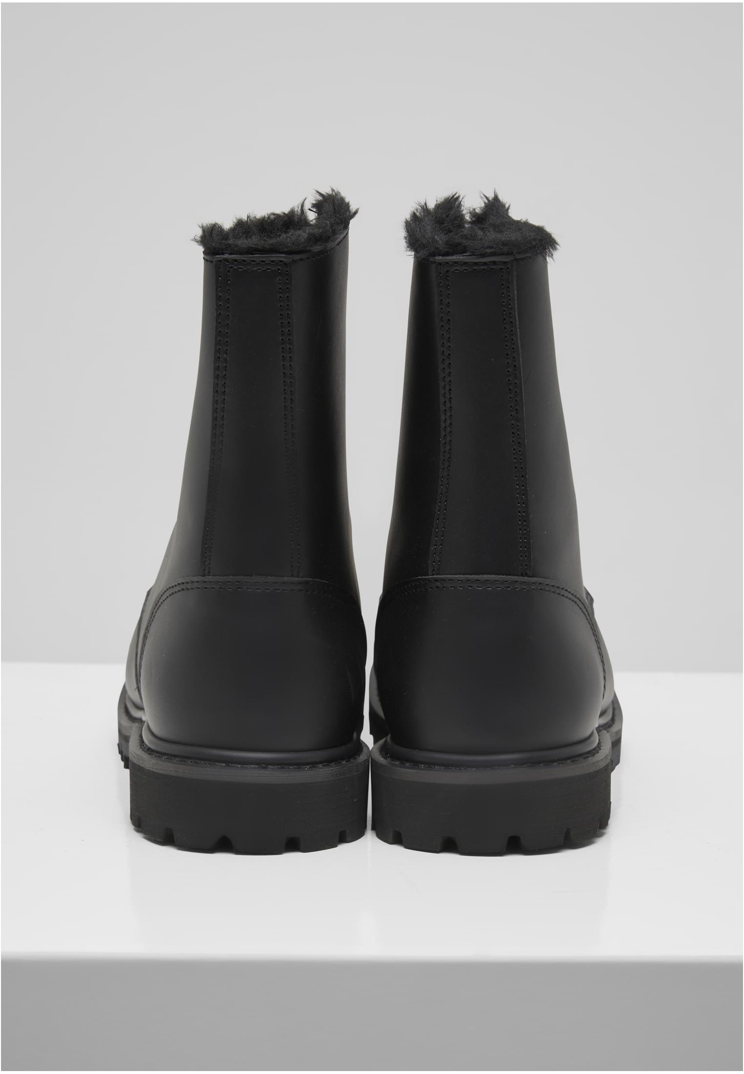B Phantom Fur Liner 10 Eyelet Boots