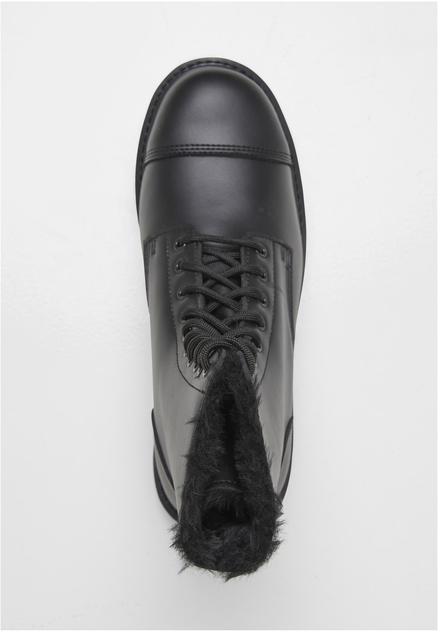B Phantom Fur Liner 10 Eyelet Boots