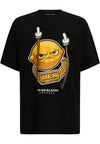 BEK x DEF Shirty T-Shirt sort XL
