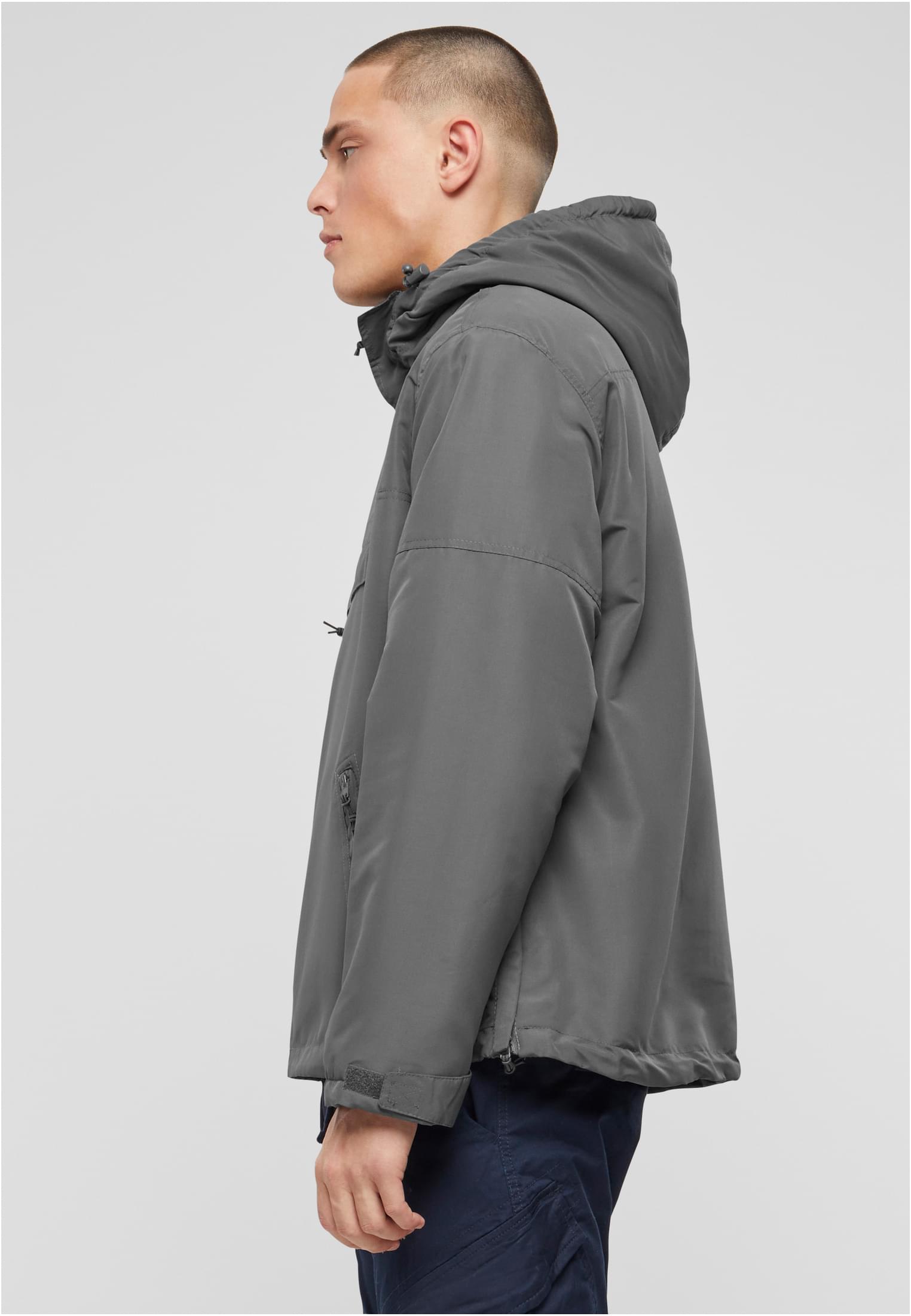 B Fleece Pull Over Windbreaker - workoutbrands.com