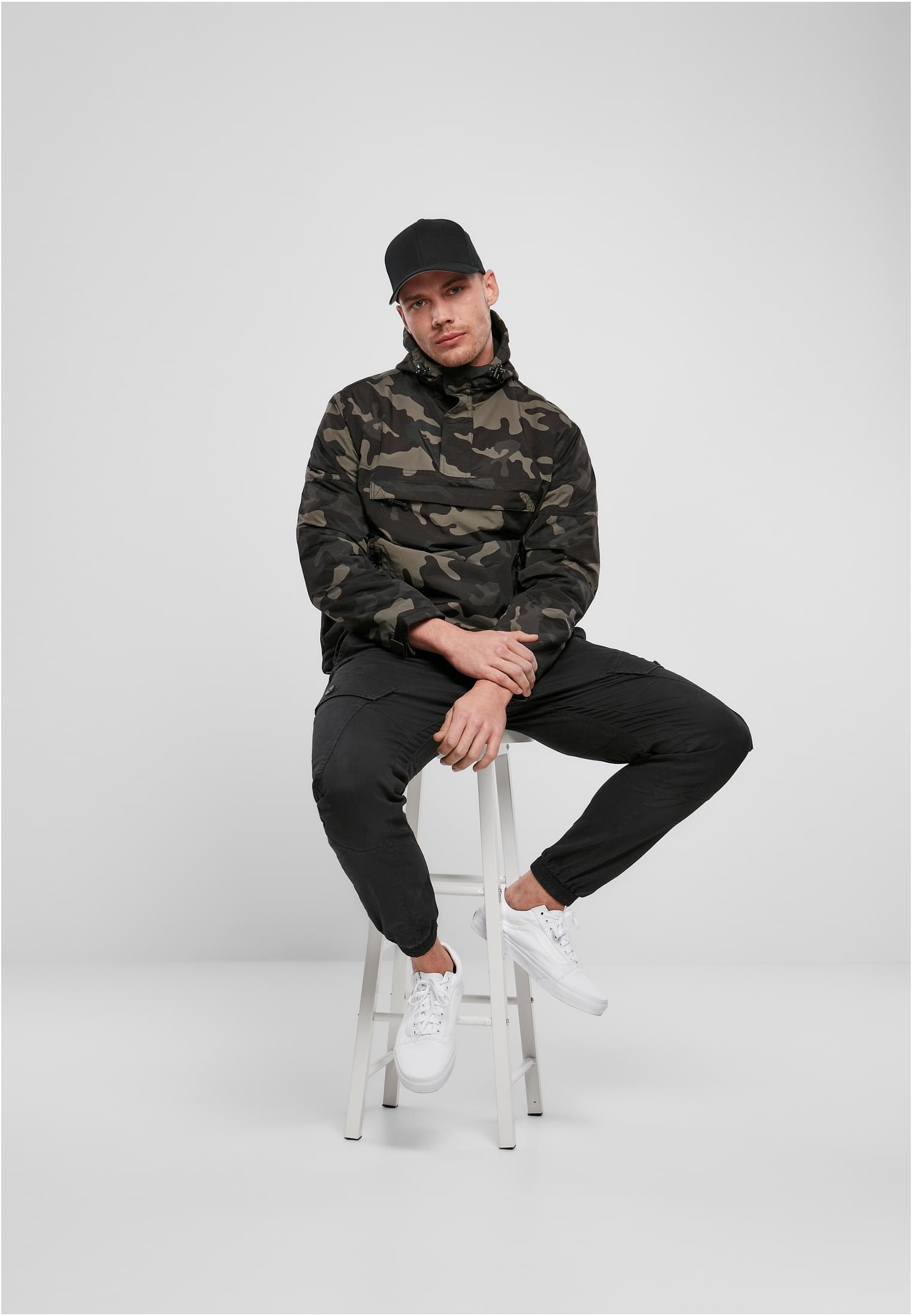 B Fleece Pull Over Windbreaker - workoutbrands.com