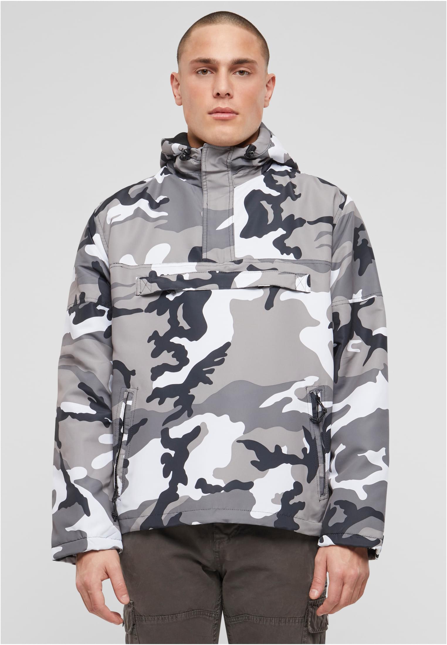 B Fleece Pull Over Windbreaker - workoutbrands.com