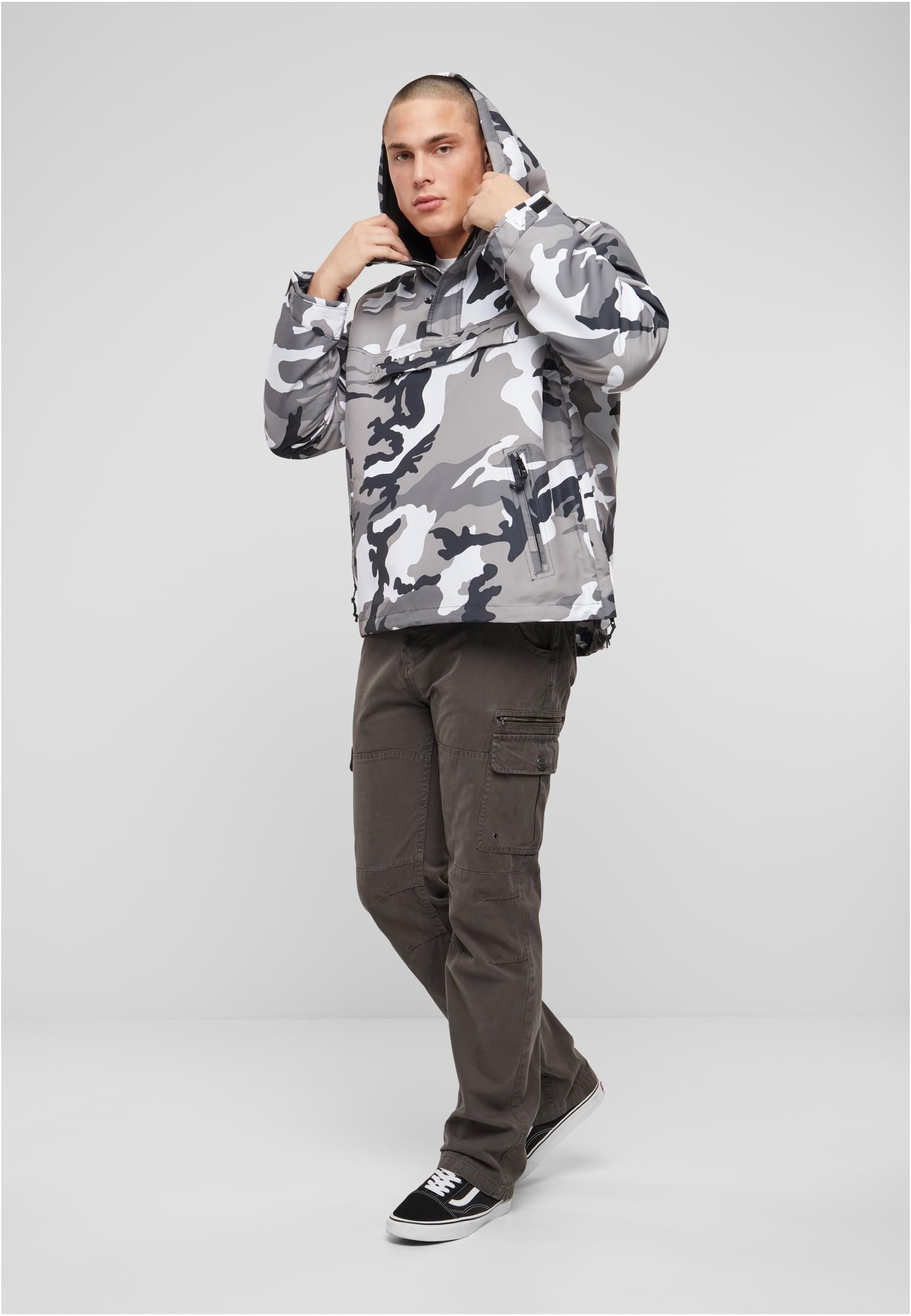 B Fleece Pull Over Windbreaker - workoutbrands.com