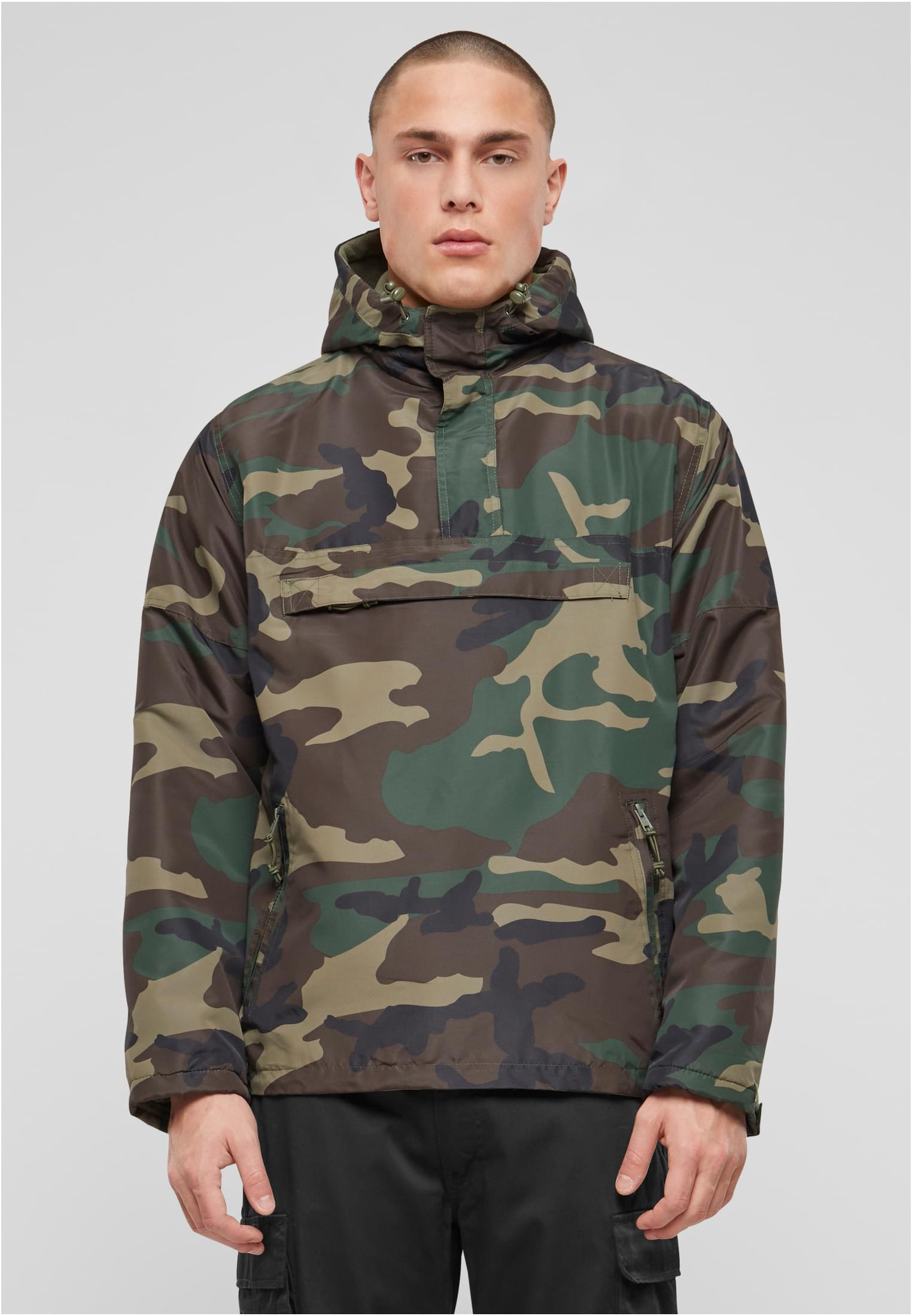 B Fleece Pull Over Windbreaker - workoutbrands.com