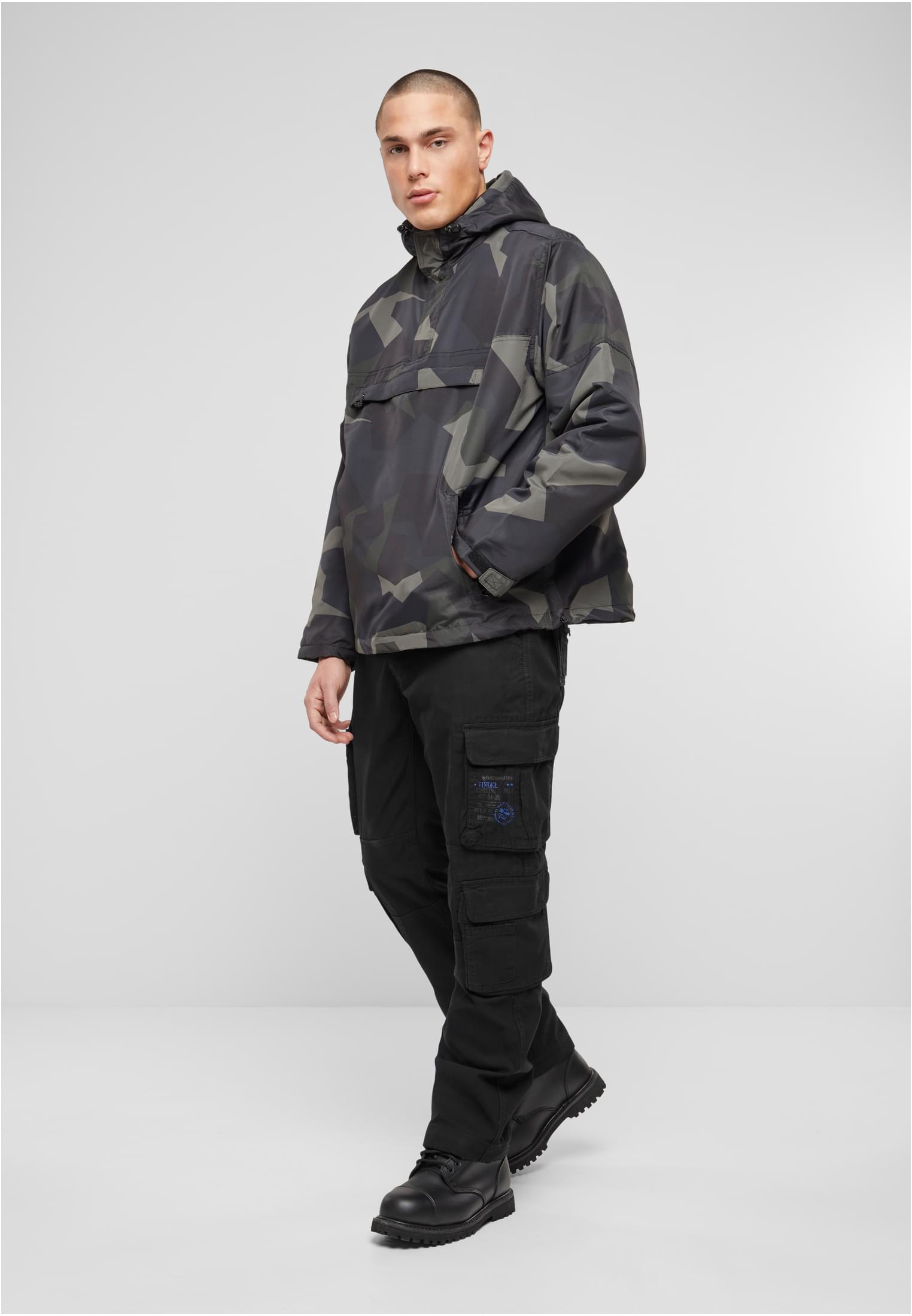 B Fleece Pull Over Windbreaker - workoutbrands.com