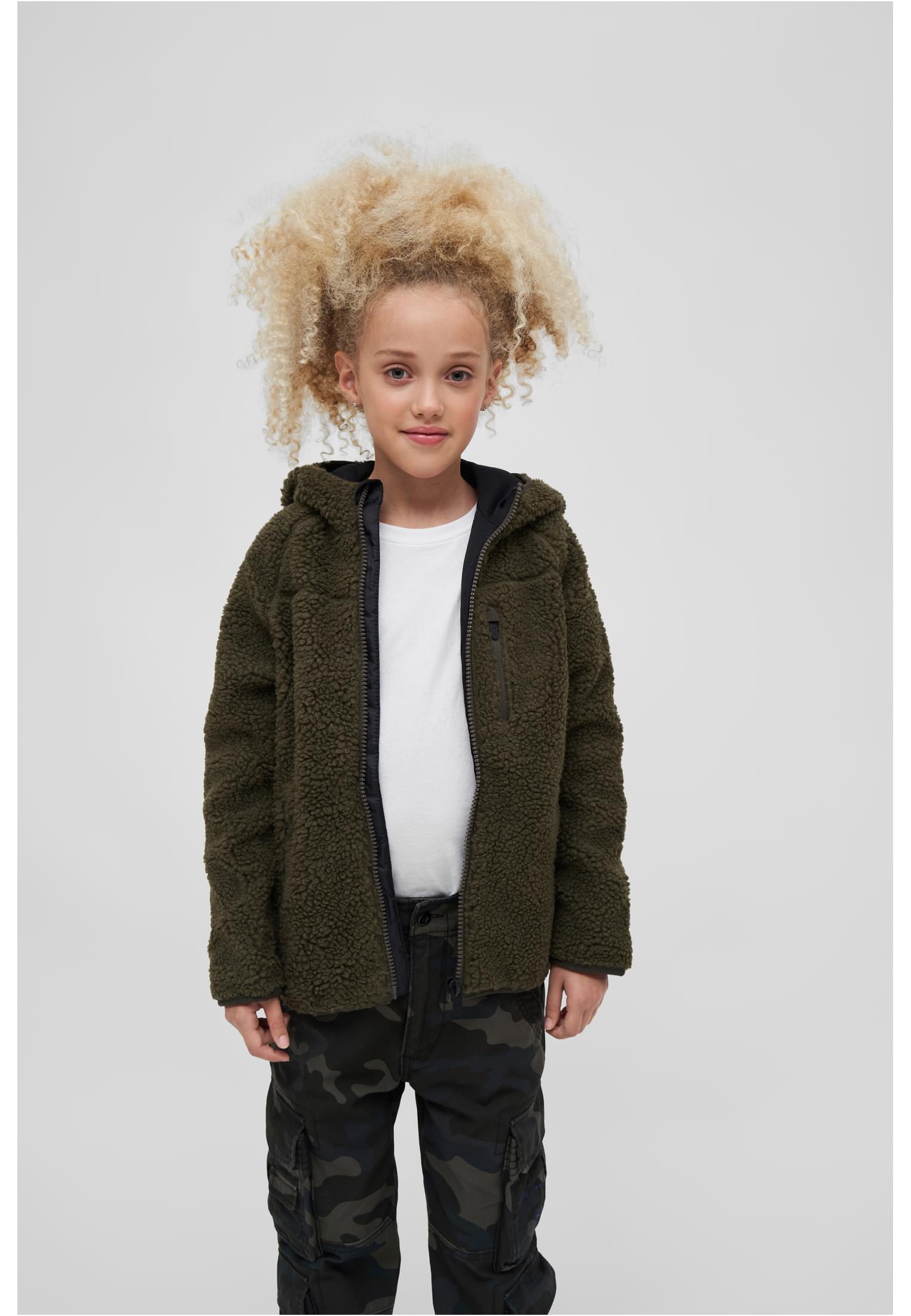 B Kids Teddyfleecejacket Hood - workoutbrands.com