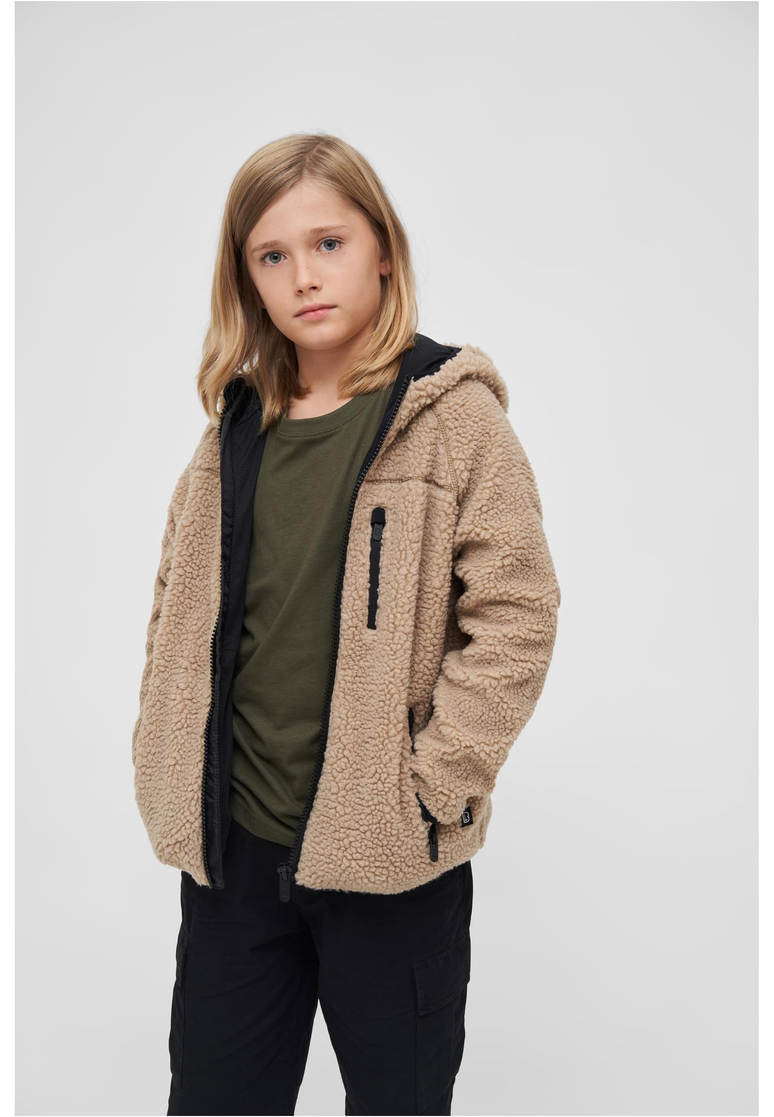 B Kids Teddyfleecejacket Hood - workoutbrands.com