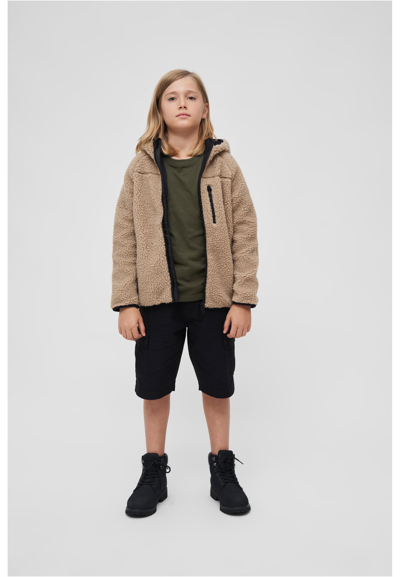 B Kids Teddyfleecejacket Hood - workoutbrands.com