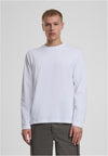 B Premium Longsleeve Shirt WHITE  M